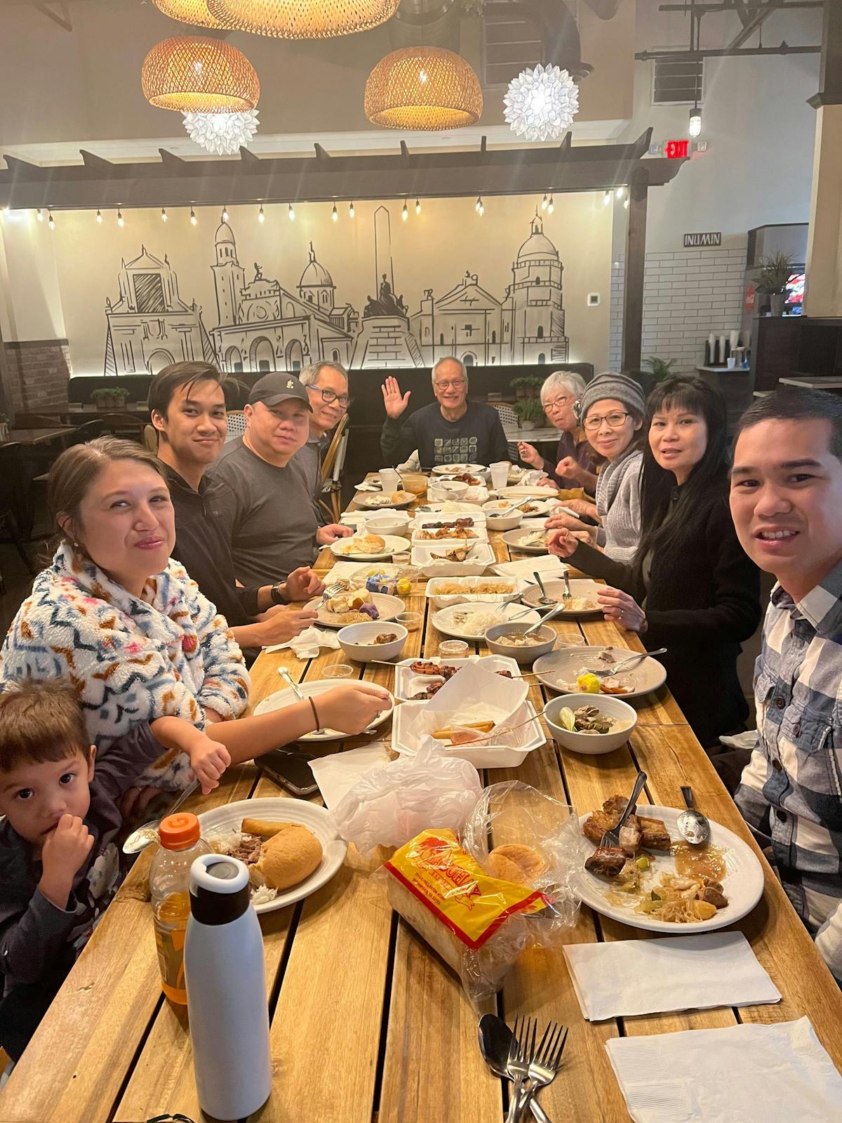 Nguyen family dinner
